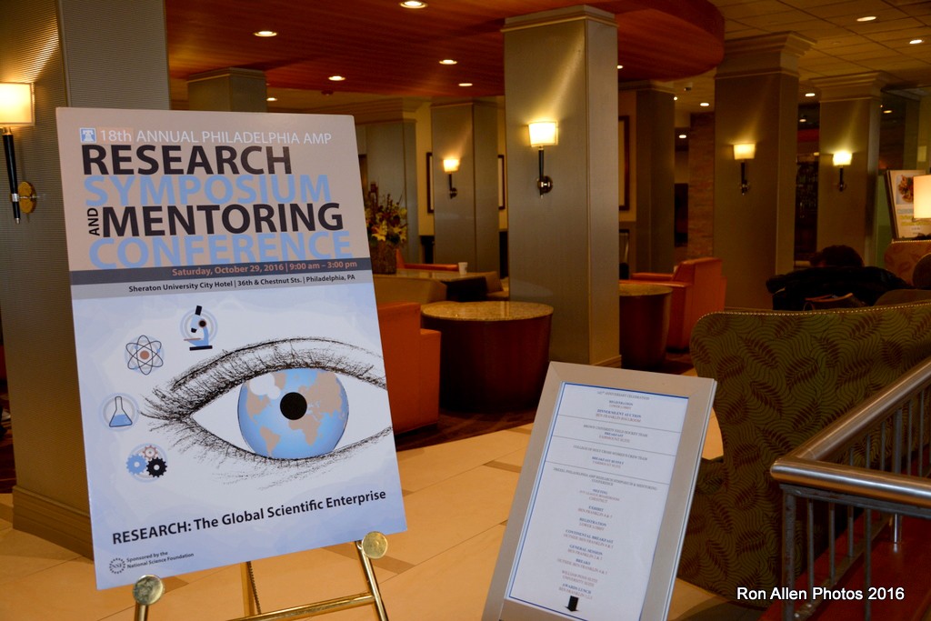 2016 Research Symposium sign